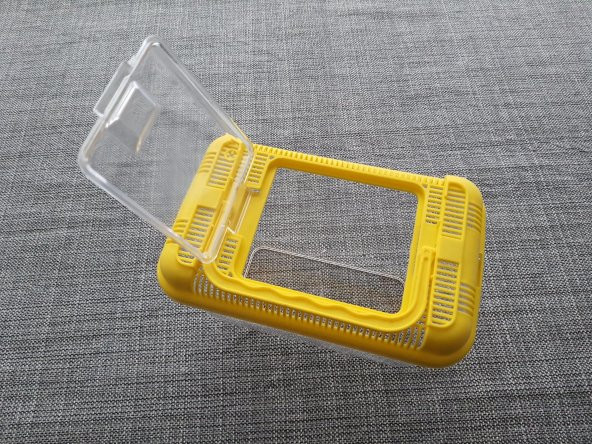 Betta Kabı 18x11x13cm - Mika Kaplumbağa Balık Taşıma Kabı - 10