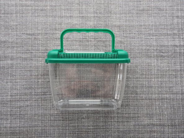 Betta Kabı 18x11x13cm - Mika Kaplumbağa Balık Taşıma Kabı - 11