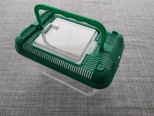 Betta Kabı 18x11x13cm - Mika Kaplumbağa Balık Taşıma Kabı - 12