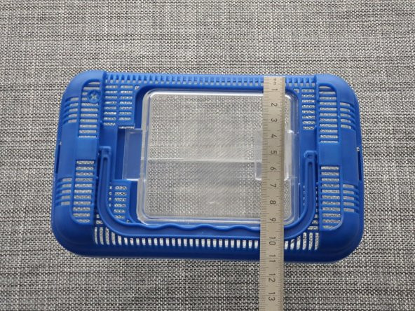 Betta Kabı 18x11x13cm - Mika Kaplumbağa Balık Taşıma Kabı - 6