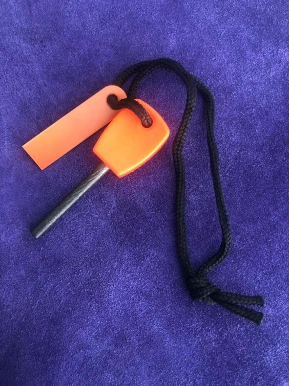 Magnezyum Çubuğu Turuncu - Ateş Başlatıcı Magnezyum Çubuk - 2