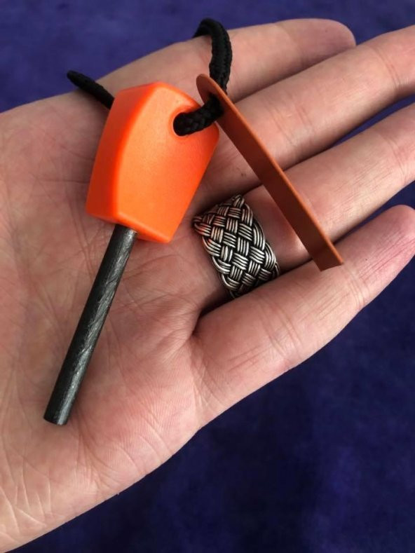 Magnezyum Çubuğu Turuncu - Ateş Başlatıcı Magnezyum Çubuk - 5