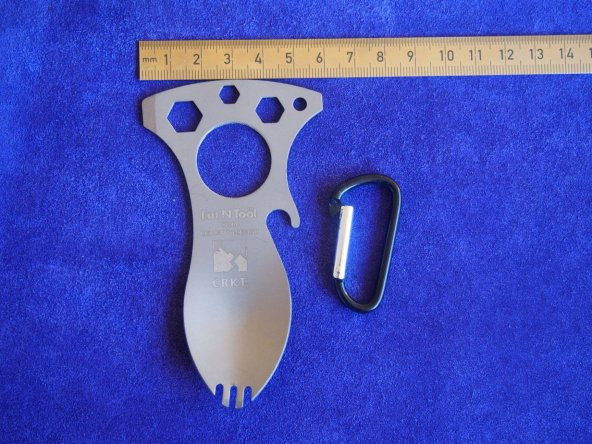 CRKT 9100K Eat'N Tool Çatallı Kaşık Seti - Kampçı Çok Amaçlı Set - 8