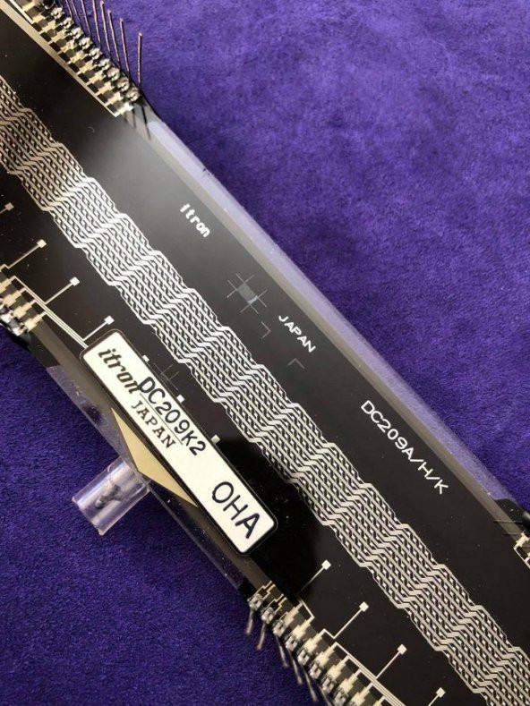 Noritake itron DC209K2 OHA VFD Vakum Floresan Ekran 20 Karakter 210x42mm - 3