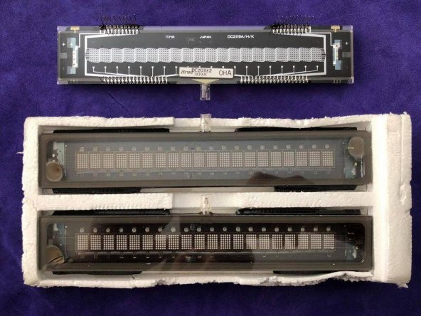 Noritake itron DC209K2 OHA VFD Vakum Floresan Ekran 20 Karakter 210x42mm - 5