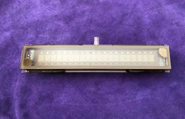 Noritake itron DC209K2 OHA VFD Vakum Floresan Ekran 20 Karakter 210x42mm - 8