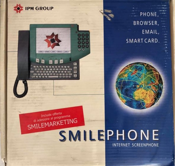 IPM GROUP SmilePhone V1.0 İnternete Bağlanabilen Sabit Telefon - İnternet Screen Phone - 2