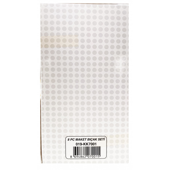 Rico Falçata Maket Bıçağı Seti Hobi Bıçak Neşter Takımı 8 Parça - 4