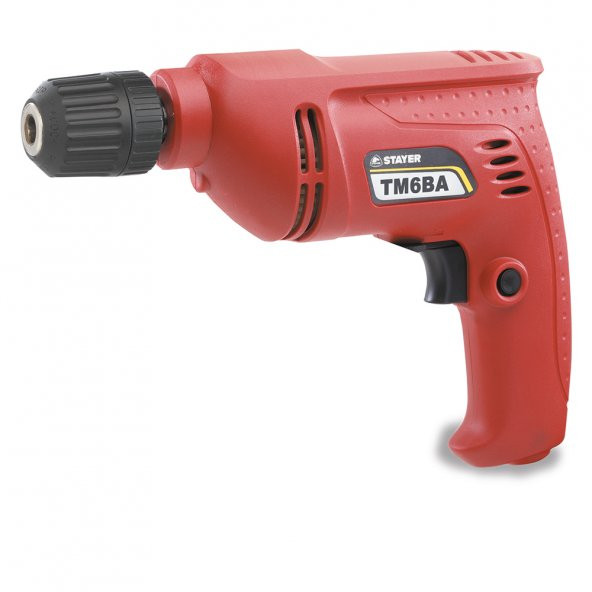 Stayer TM6BA 400 W Darbesiz Matkap 6 MM Kırmızı