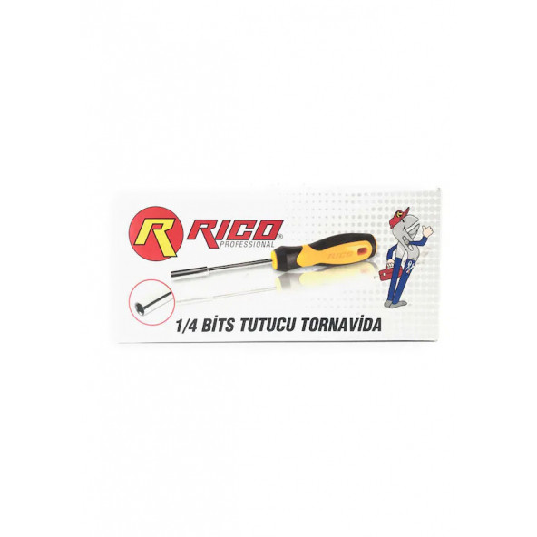 Rico Mıknatıslı Manyetik 1/4 Bits Uç Tutucu Tornavida 003-Rk0021 - 2