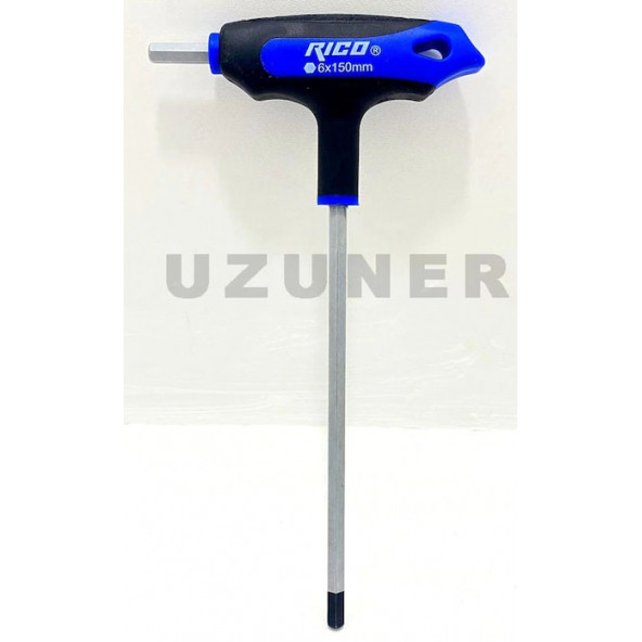 Rico T Tipi Düz Alyan Allen Anahtarı Altıgen 6x150 Mm 013-Rc5166 - 2