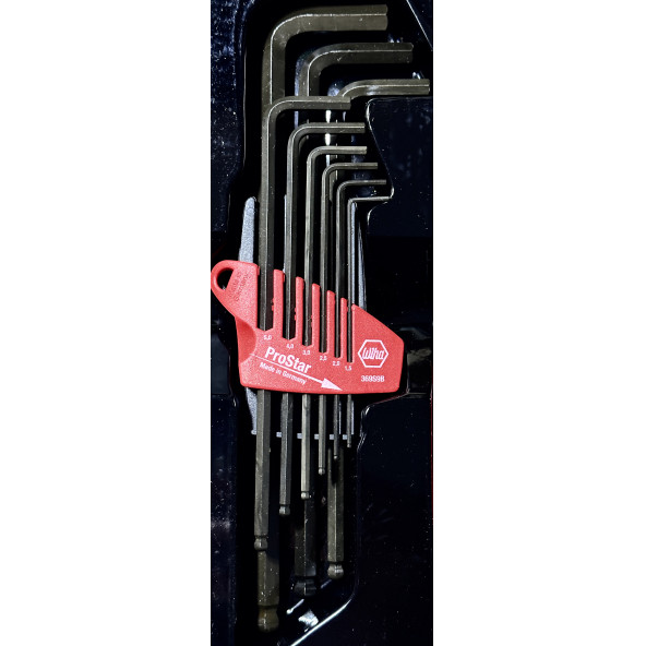 Bosch Wiha Set Yıldız Düz Tork Tornavida Kerpeten Allen Takımı - 5