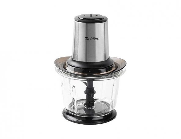 TANTİTONİ INOX-SİYAH CAM HAZNELİ RONDO 1.5L KEYİF TTCR15IN