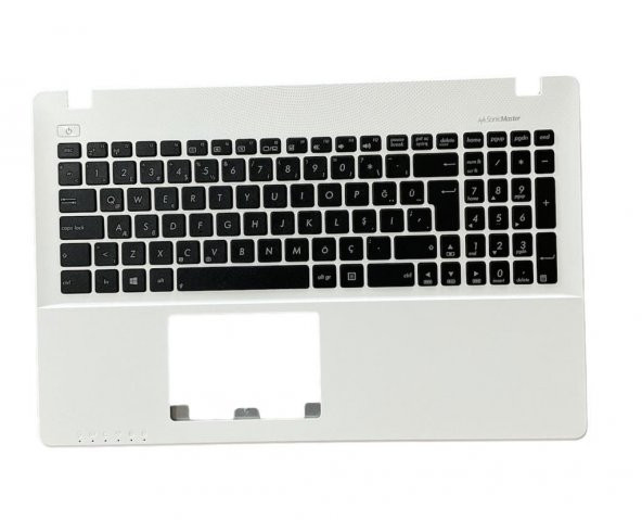 Asus 9Z.N8SSQ.11D, 9Z.N8SSU.40R Uyumlu Kasalı Klavye Beyaz TR