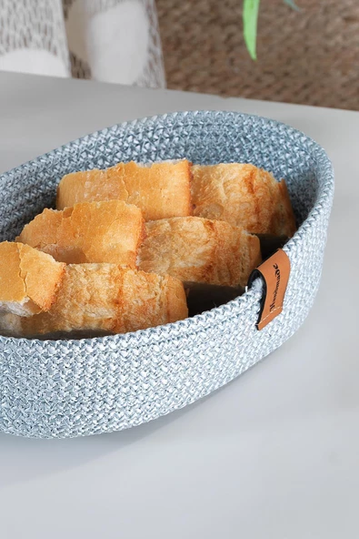 Ovoid | Ekmek Sepeti | Ekmeklik | Ekmek Saklama Sepeti | Çok Amaçlı Sepet - 6