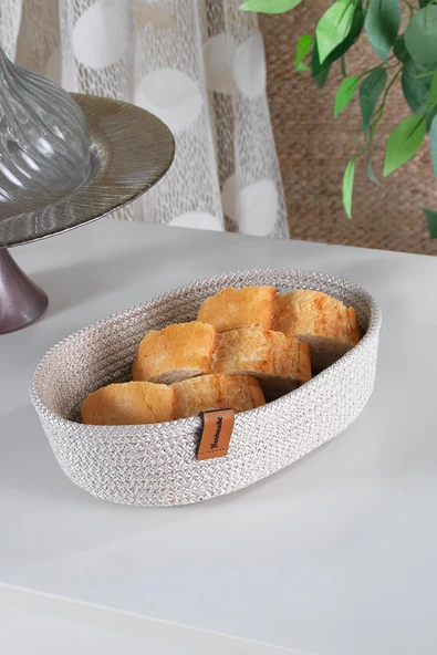 Ovoid | Ekmek Sepeti | Ekmeklik | Ekmek Saklama Sepeti | Çok Amaçlı Sepet - 10