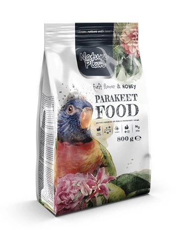 Nature Plan Paraket Sultan Cennet Papağanı Yemi 800 Gr