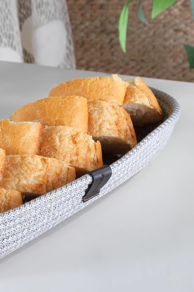 Long | Ekmek Sepeti | Ekmeklik | Ekmek Saklama Sepeti | Çok Amaçlı Sepet - 3