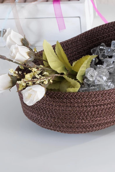 Ovoid | Düzenleyici Sepet Organizer | Çok Amaçlı El Yapımı Sepet - 5