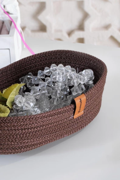 Ovoid | Düzenleyici Sepet Organizer | Çok Amaçlı El Yapımı Sepet - 6