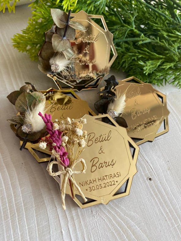Adapromosyon Hediyelik Söz-Nişan-Nikah-Kına Magnet (20li)