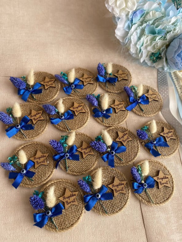 Lavintadesign İsme Özel Hediyelik Bebek Magnet ( 20 ADET ) - 4
