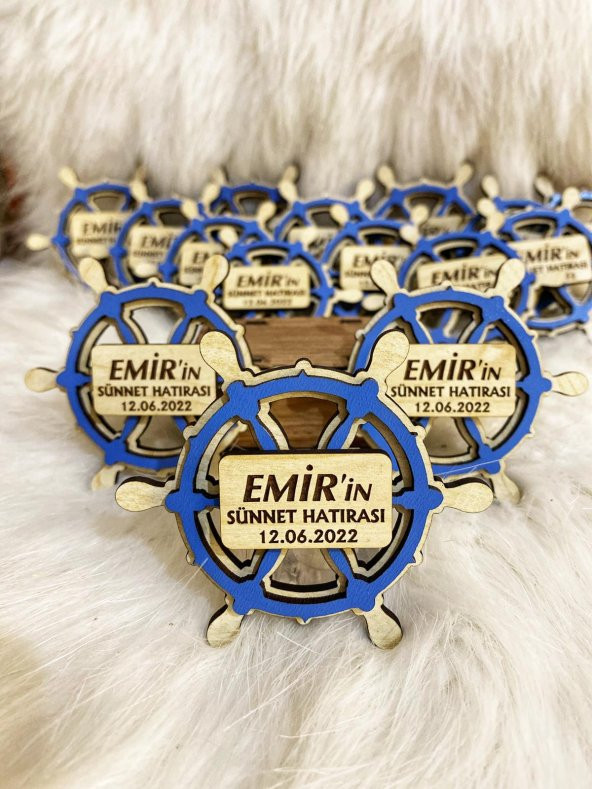 Adapromosyon Hediyelik Doğum Günü Dümen Magnet ( 20li ) - 2