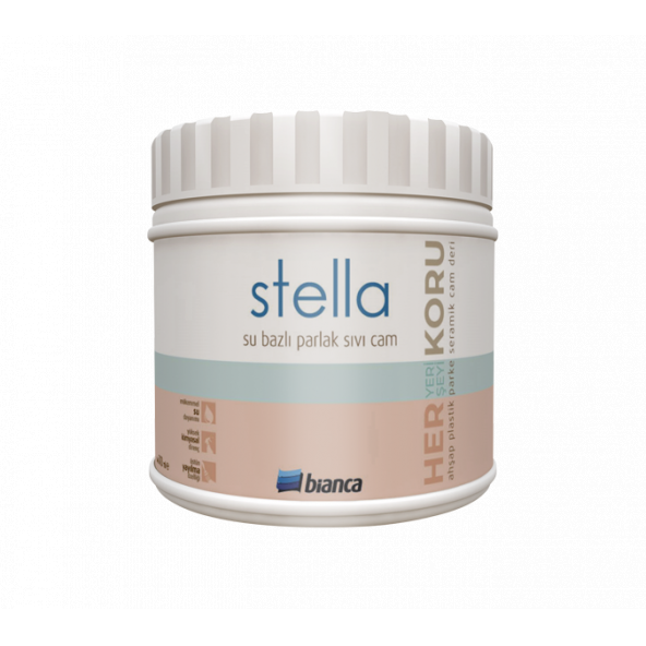 Bianca Stella Su Bazlı Sıvı Cam Parlak 0,250Lt