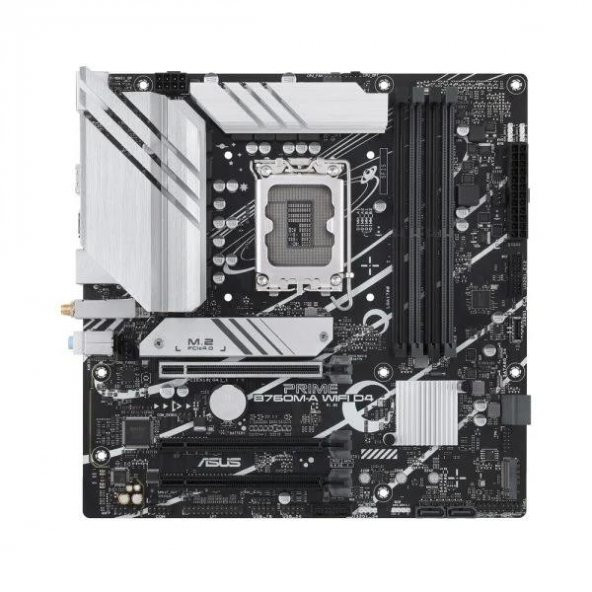 ASUS PRIME B760M-A WIFI-6 D4 DDR4 HDMI-DP PCIE 4.0 1700p mATX - 2