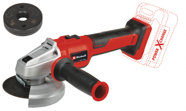 Einhell AXXIO 18/115 Q Solo Akülü Taşlama Makinesi (Aküküz)