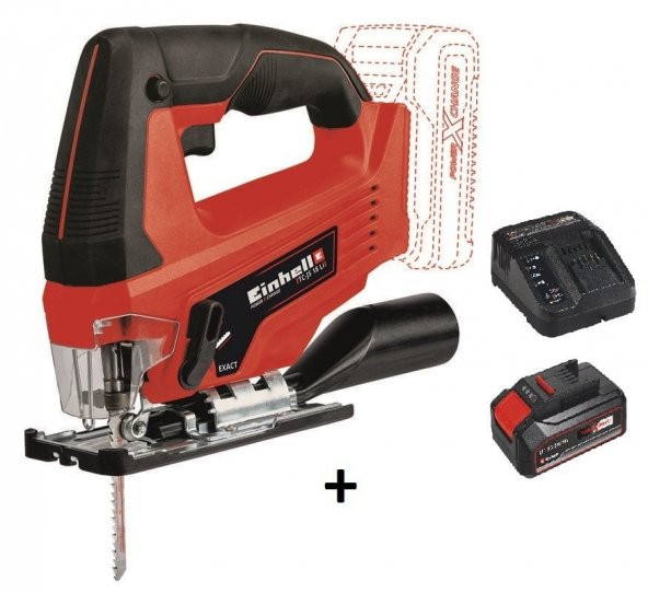 Einhell TC-JS 18 Li - Dekupaj Testeresi + 2.5 Ah Starter Kit