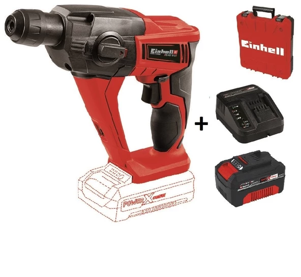 Einhell TE-HD 18 Li- Darbeli Matkap + 4.0 Ah Starter Kit + Çanta