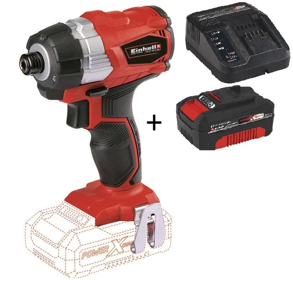 Einhell TE-CI 18 Li Brushless Darbeli Vidalama + 4 Ah Starter Kit