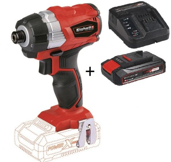 Einhell TE-CI 18 Li Brushless Darbeli Vidalama + 2.5 Ah Starter Kit