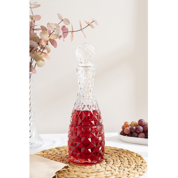 Glamis Cam Kapaklı İris Sürahi