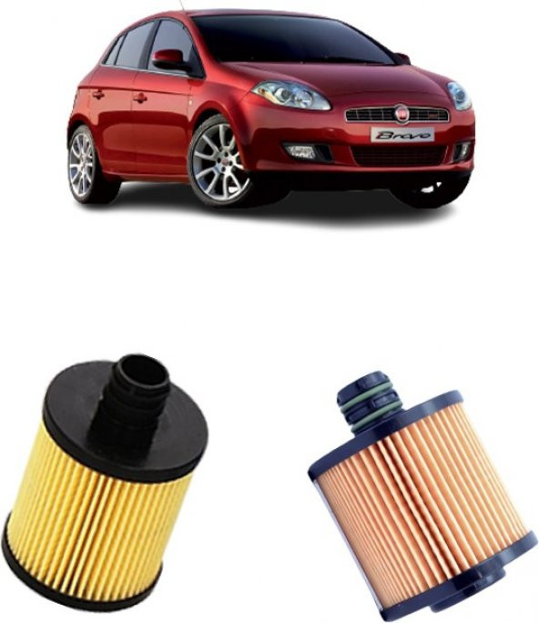 Fiat Bravo 3Plus Bakım Seti 1.6 Multijet + elf  sporti  5w30 5lt dpf li 2023 üretim2008-2014 - 3