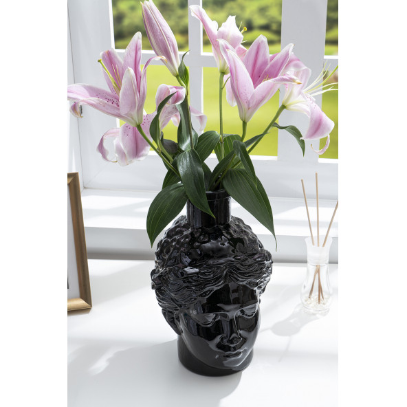 Glamis Cam Helena Dekoratif Özel Tasarım Vazo - 2