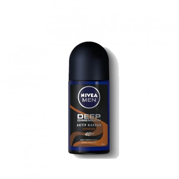 Nivea Men Deep Dimension Espresso Erkek Roll-On Deodorant 50ML