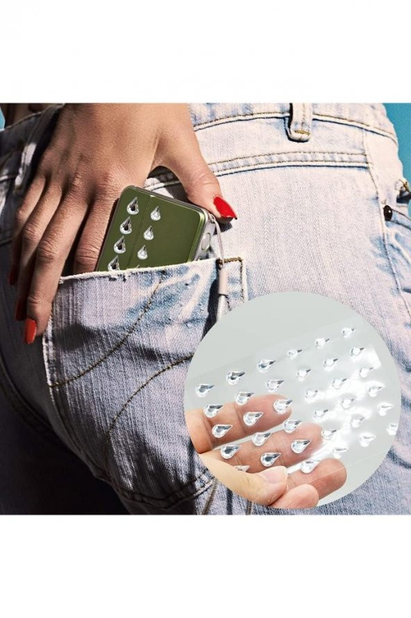 Kendinden Yapışkanlı Mücevher Sticker 112 Adet Işıltılı Tırnak Yüz Ve Vücut Taş Mücevher Çıkartma - 5