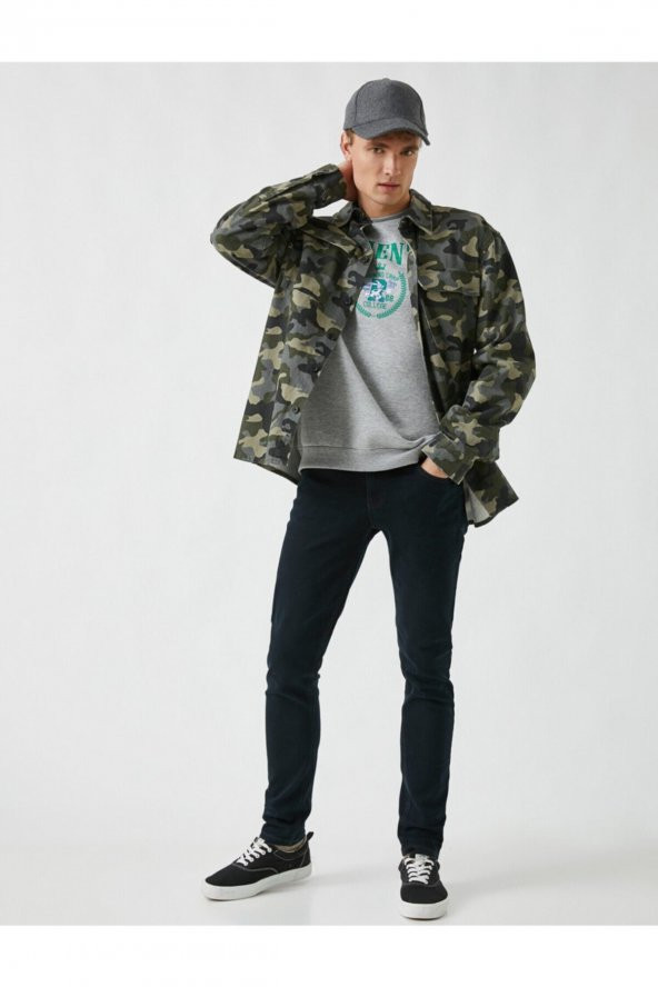 Skinny Fit Kot Pantolon - Michael Jean - 1