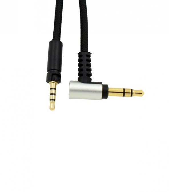 Sennheiser HD350BT HD4.30 HD4.40BT HD4.50BTNC HD450BT Mikrofonlu Kulaklık Ses Kablosu - 2