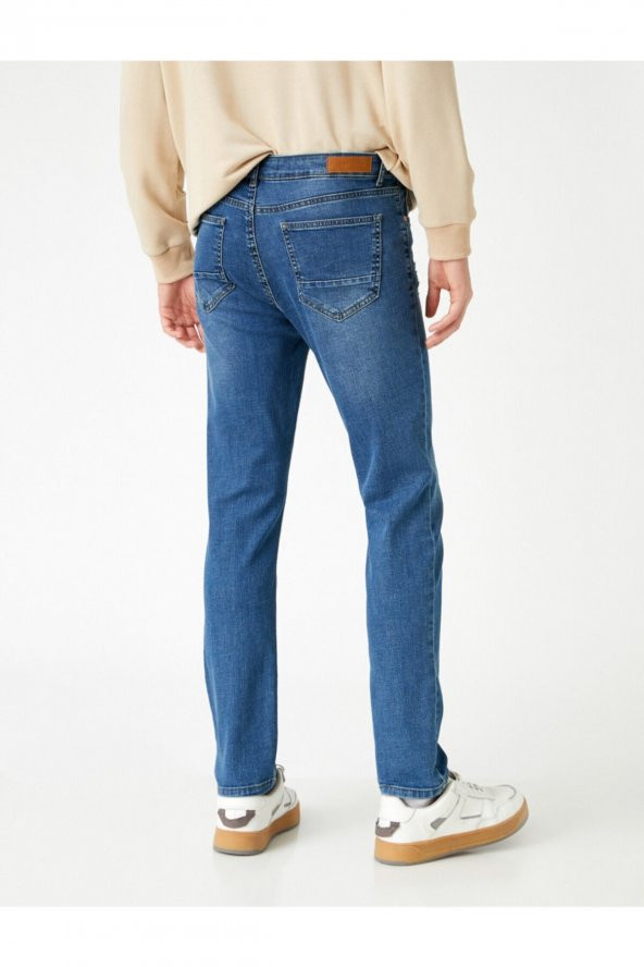 Erkek Brad Slim Fit Jean Pantolon - 4