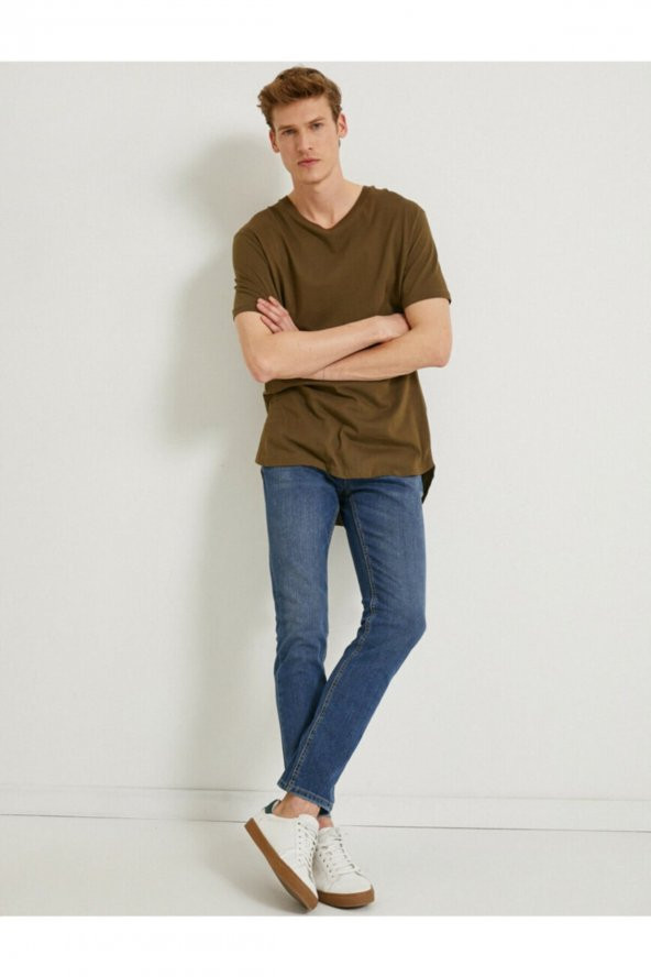 Erkek Indıgo Jeans 1KAM43229MD - 5
