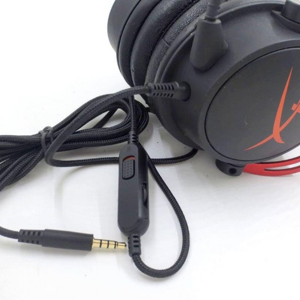 Kingston HyperX Could Alpha Mix Uyumlu Mikrofonlu Kulaklık Ses Kablosu - 4
