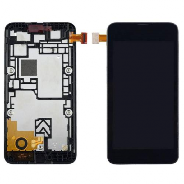 Kadrioğlu Nokia Lumia 530 Lcd Ekran Dokunmatik Çıtalı - Resim 1