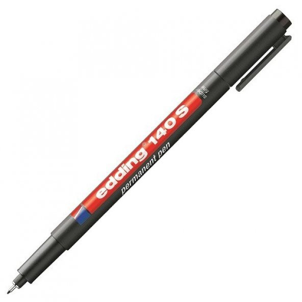 EDDING ASETAT KALEMI E-140S SIYAH ED14001 - (10 Adet)
