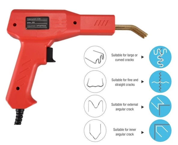 Valkyrie 600 Uçlu Araba Tampon Plastik Tamir Kaynak Makinesi - 3