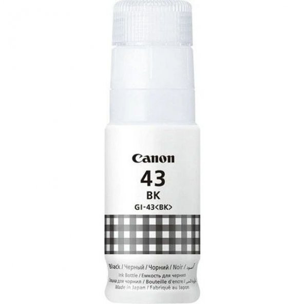 CANON GI-43BK MÜREKKEP KARTUŞ ORJ.