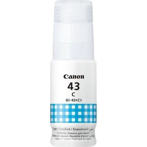CANON GI-43C MAVİ MÜREKKEP KARTUŞ ORJ.