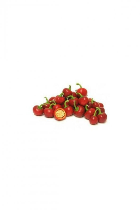 Tohum Dünyam Süper Paket 250 Adet Tohum Nadir İthal Cherry Kiraz Biberi Tohumu Biber Tohumu